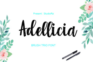 Adellicia: A Playful Handwritten Font for Creative Makers