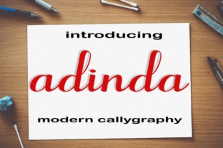 Adinda: The Handwritten Typeface for Modern Digital Branding