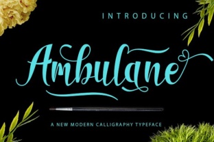 Ambulane Font Review for High-Impact Campaign Design