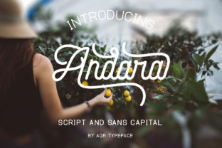 Andara Script: A Premium Handwritten Typeface for Makers