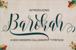 Barokah: The Handwritten Typeface for Modern Web Design
