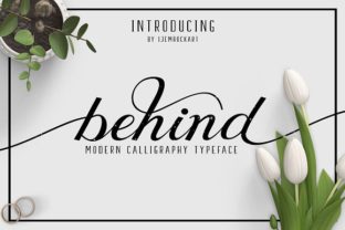 Behind: The Handwritten Typeface for Editorial Excellence