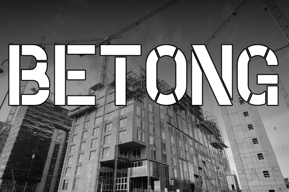Betong Stencil Font Review for Small Business Branding