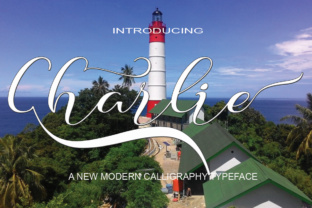 Charlie: A Smooth Calligraphy Font for Modern Branding