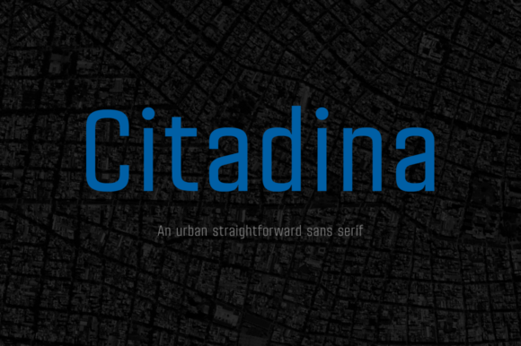 Citadina Family: A Modern Sans Serif for Professional Design