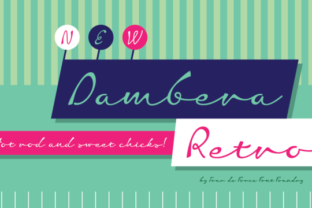 Dambera: A Premium Script Handwritten Typeface for Editorial Design