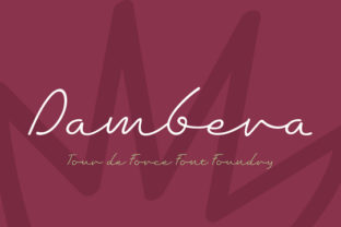Dambera Retro: The Perfect Script Handwritten Font for Small Business Branding