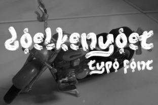 Doelkenyoet: The Hand Painted Brush Font for Creative Brands