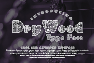 DryWood: A Premium Decorative Font for Handmade Brands