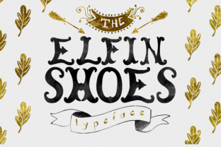 Elfin Shoes: A Handcrafted Script for Editorial Design