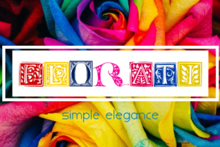 Florati: A Decorative Typeface for Elegant Branding