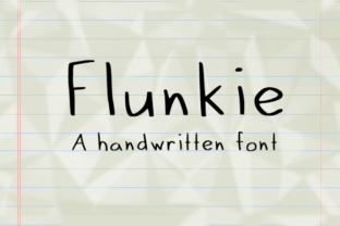 Flunkie: The Clean Handwritten Font for Scroll-Stopping Campaigns