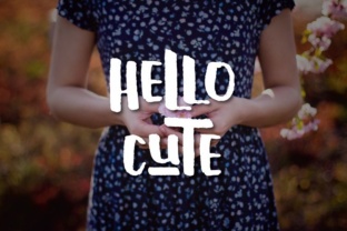Hello Cute: The Modern Handwritten Font for Scroll-Stopping Campaigns