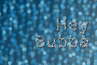 Hey Bubba: A Decorative Bubble Font for Editorial Design