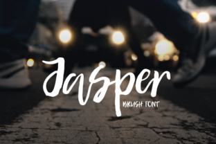 Jasper Handwritten Brush Font for Modern Web Design