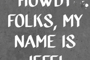 Jeff Bold Brush Font for Scroll-Stopping Campaigns