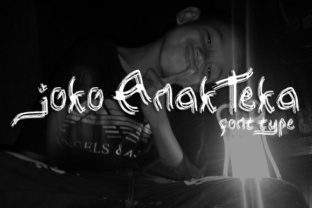 Jokoanakteka: A Rough Brush Font for Bold Branding