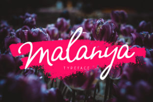 Malanya: A Stylish Handwritten Font for Modern Branding