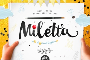 Miletta: The Hand-Painted Script Font for Modern Web Design