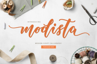 Modista: The Modern Script Font for Striking Campaign Visuals