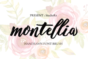 Montellia: The Handwritten Brush Font for Modern Editorial Design