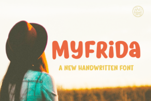 Myfrida Bold: The Playful Handwritten Font for Creative Makers