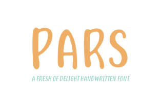 Pars Handwritten Font for Creative Product Labels