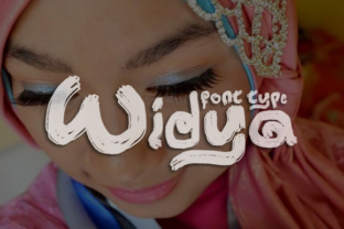 Widya: A Bold Brush Font for Modern Editorial Design